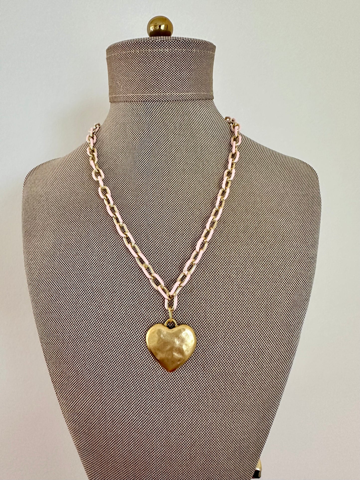 Layla Heart charm necklace