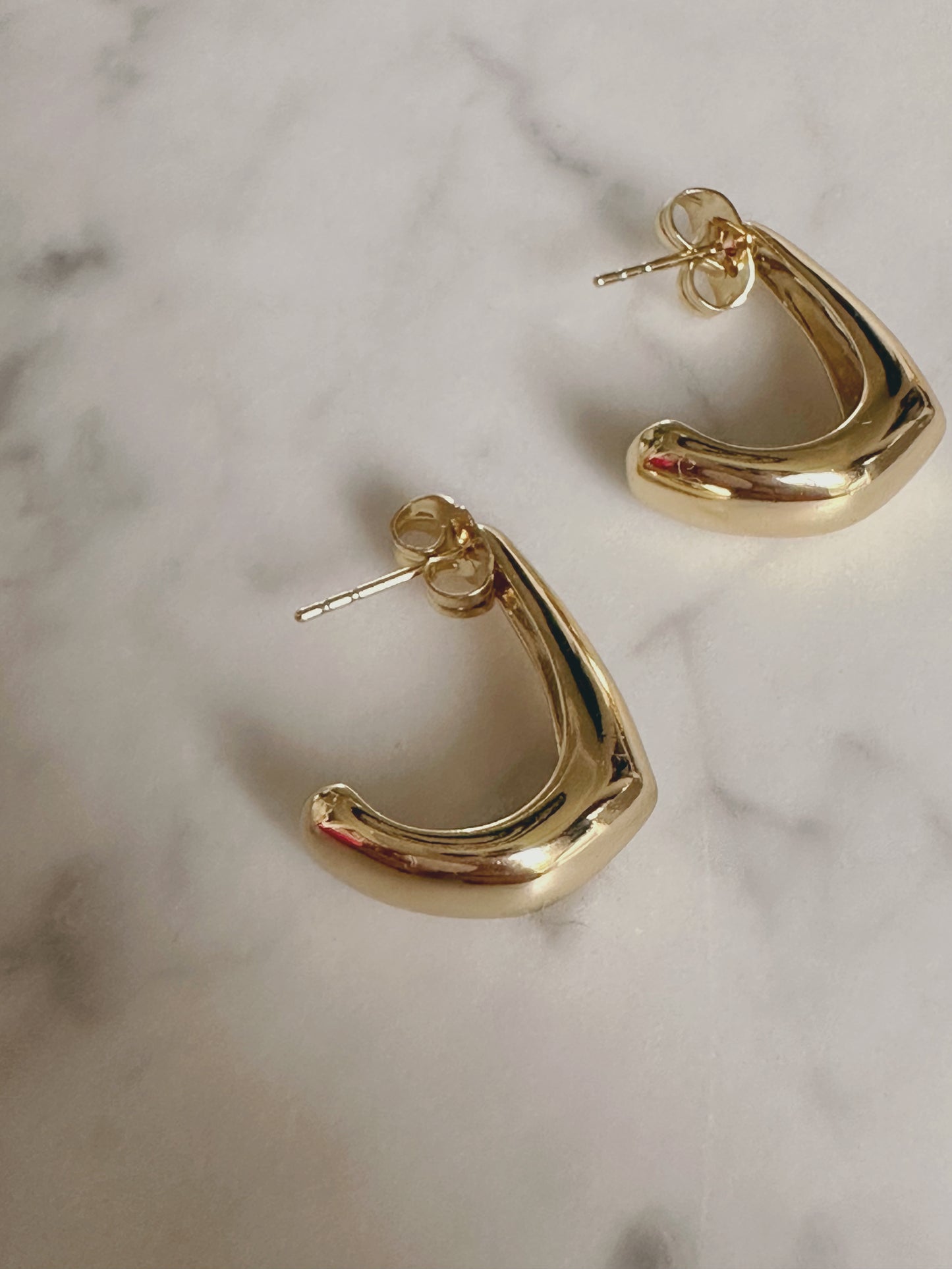 Jasmine half hoops