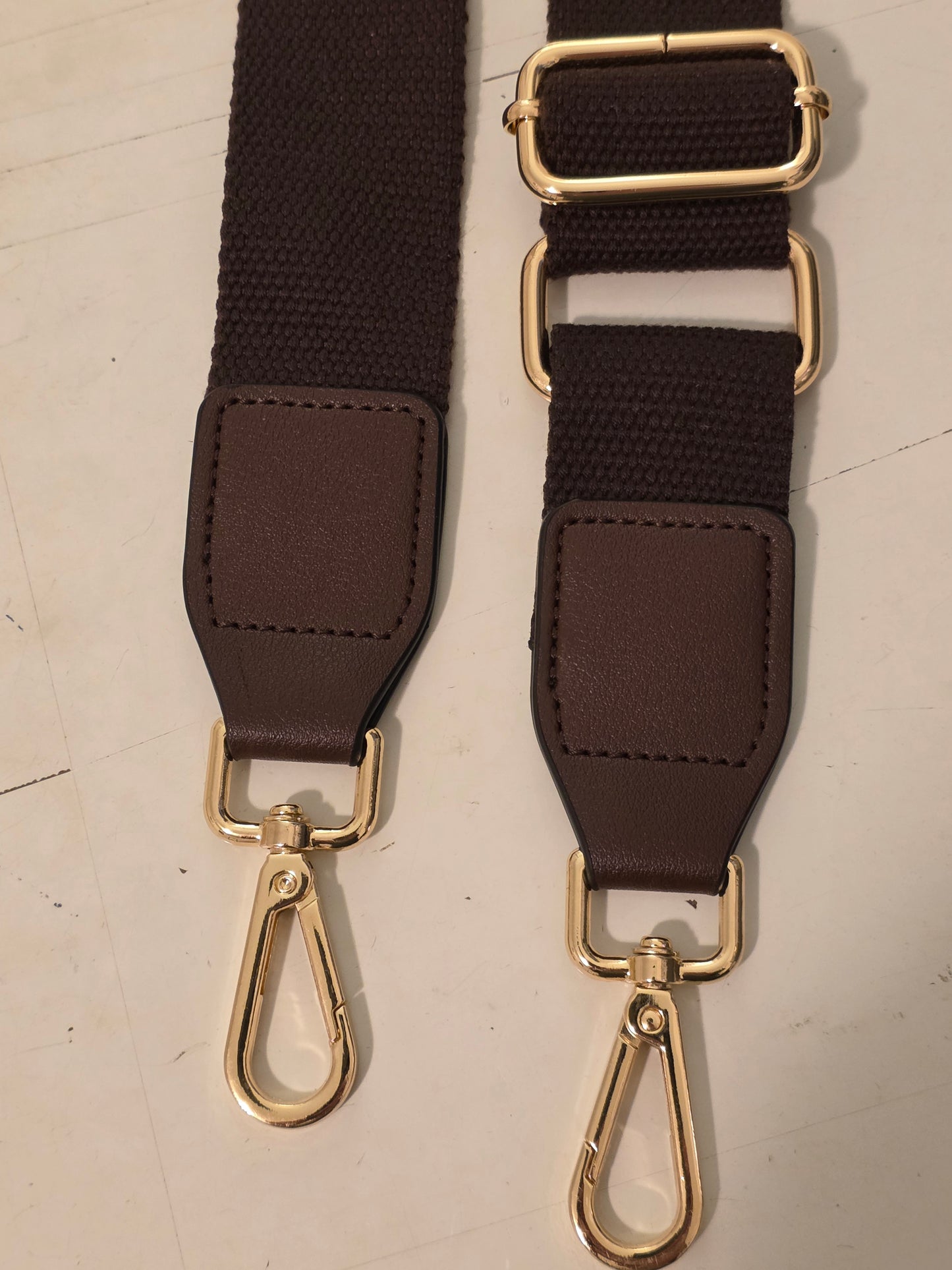 Espresso Canvas Strap. "Limited Edition" Full logo.