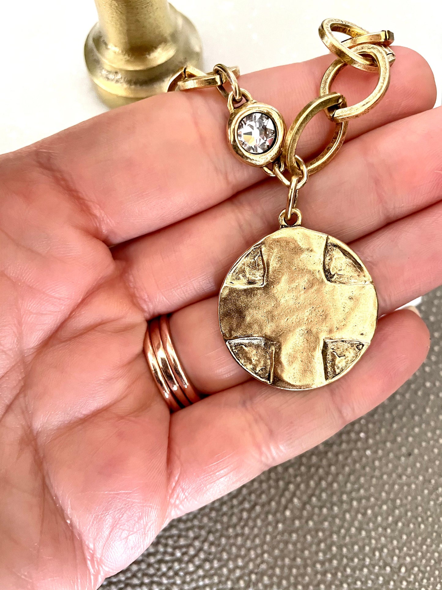 Lord’s Prayer charm bracelet