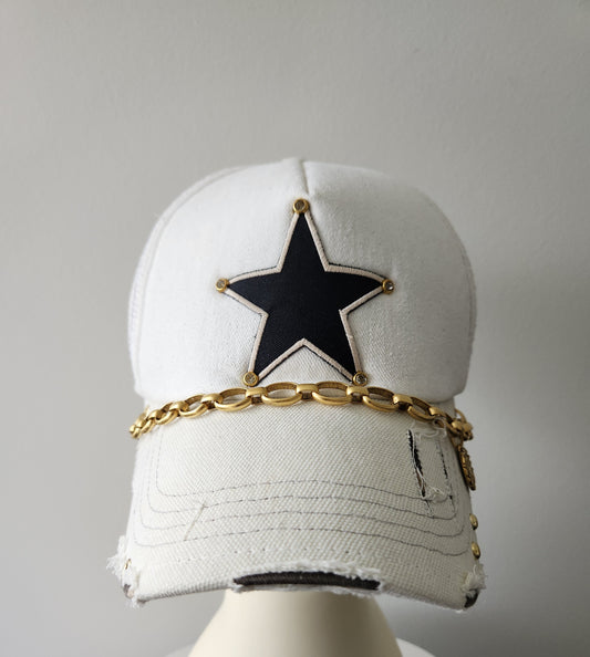 Rockstar trucker -white