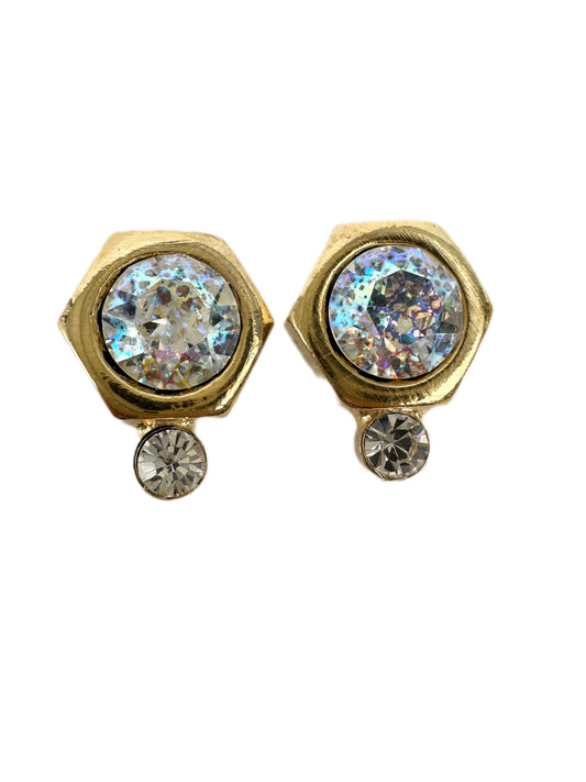 Gia- Gold base- Opal Patina Crystal