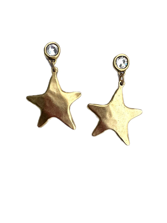 Gold Star earrings