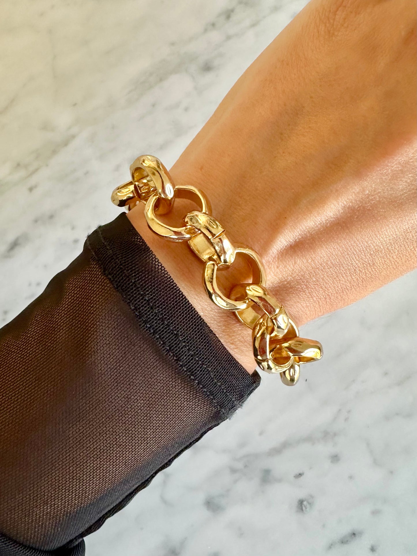 Chunky Rolo bracelet