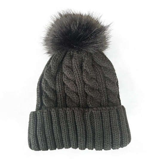 Black Winter Beanie : The Frenchie