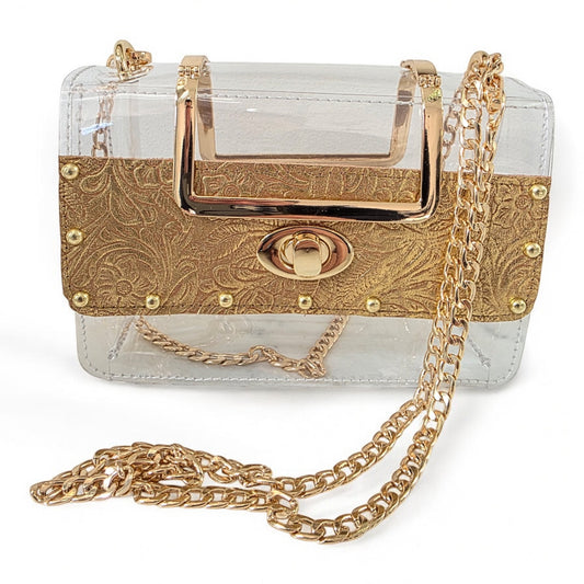 The Boho Clear Purse.