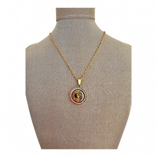Power of Prayer medallion-gold
