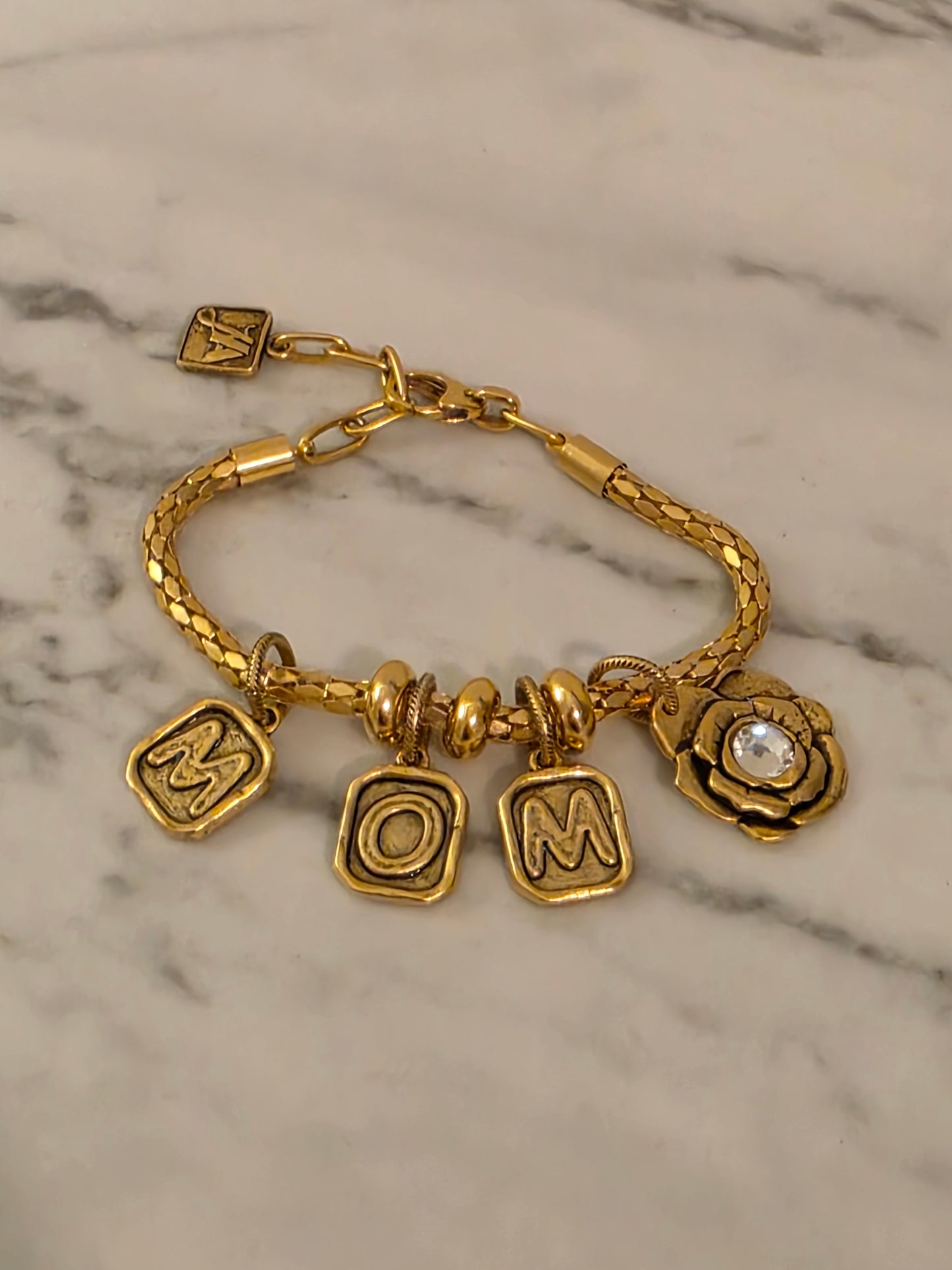 Mom charm bracelet