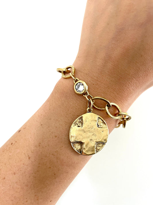 Lord’s Prayer charm bracelet